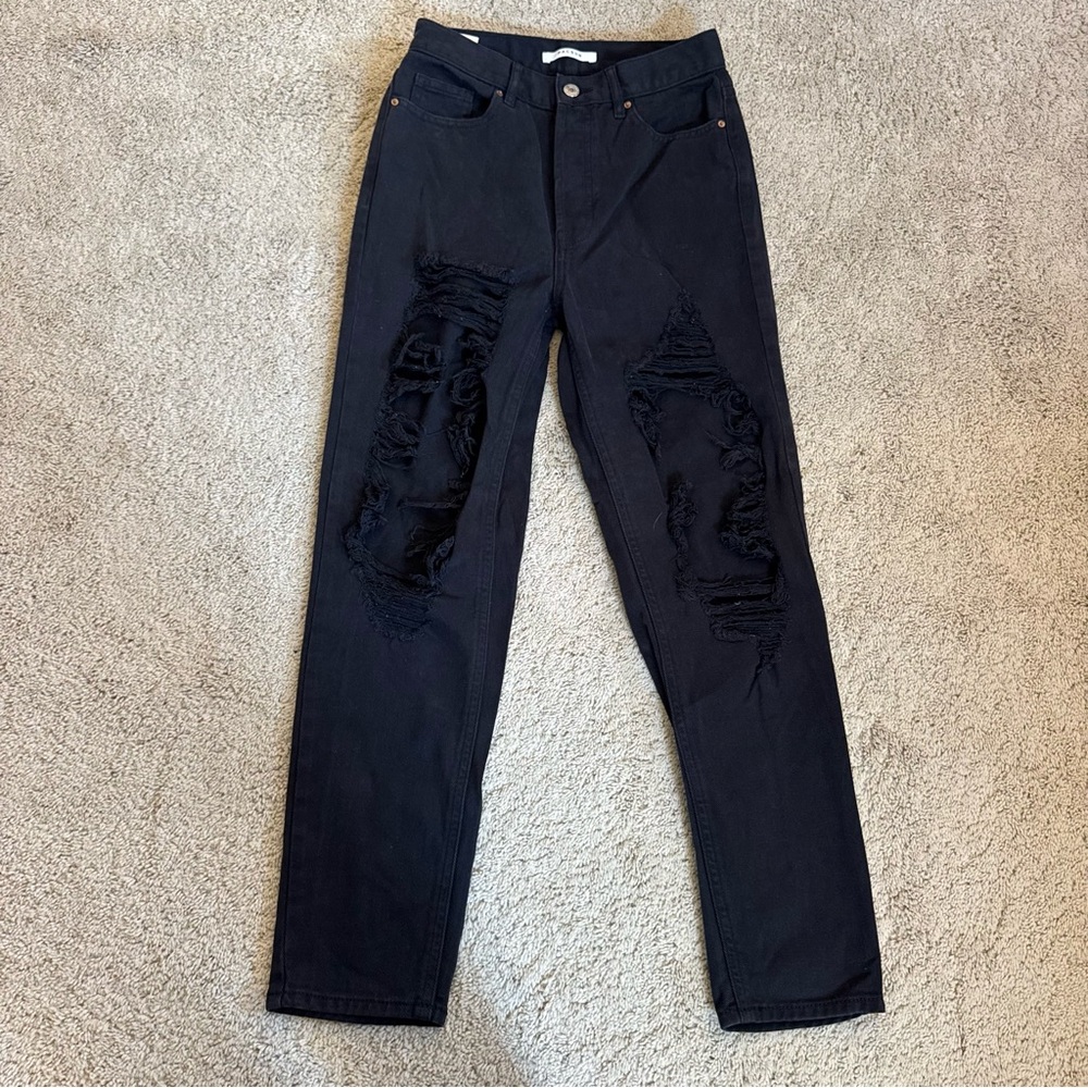Distressed Black PacSun Jeans